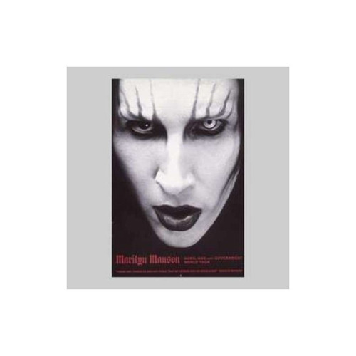 Marilyn Manson Guns God And Govermment World Tour Dvd Nuevo