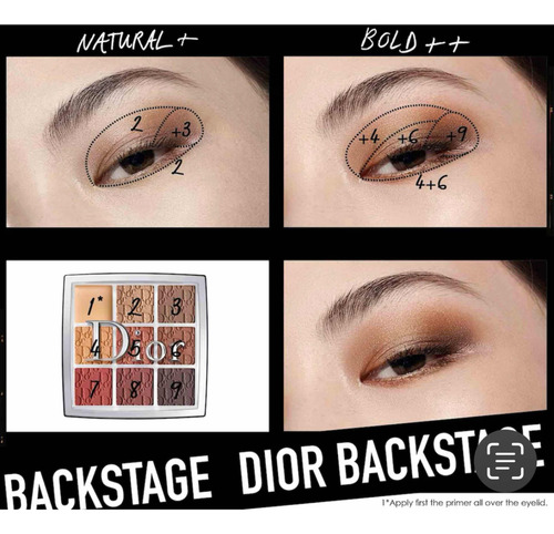 Dior Backstage Eye Palette Sombras 003 Amber Neutrals!!