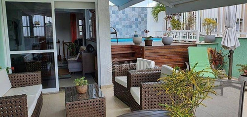 Imagem 2 de 30 de Excelente Cobertura Toda Reformada Com Piscina! - Co0422