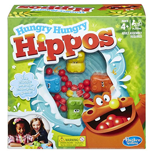 Hasbro Gaming Elefun & Friends Hungry Hungry Hippo Juego De