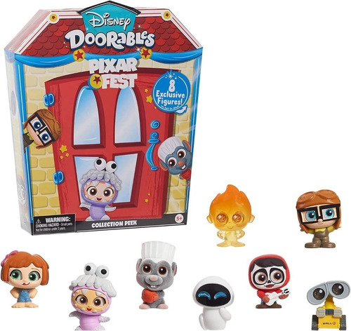 Muñecos Disney Doorables Pixar Fest Collection Peek