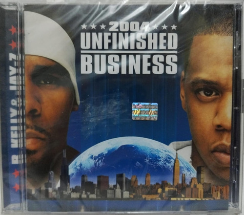 R. Kelly & Jay-z  Unfinished Business Cd Argentina 