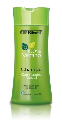 Biferdil Shampoo X200ml Vegano 