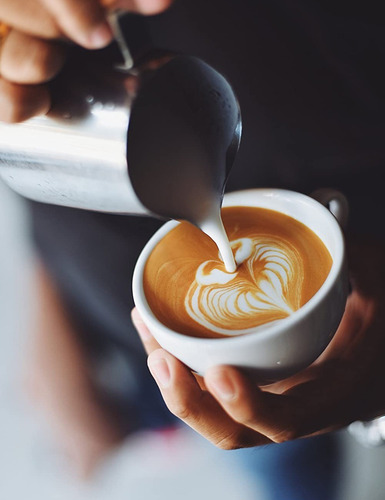 Imagen 5 de 9 de Pitcher X2 Jarras Barista Leche Arte Latte Cafe Pettish