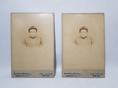 Imagen 7 de 7 de Antiguas Fotos De Estudio Siglo Xix 1900 Mujeres Mag 57410