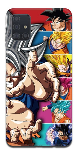 Imagen 9 de 10 de Funda Samsung A31 A21s A11 Dragon Ball Goku Instinto 8