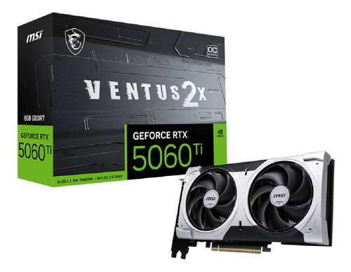 Tarjeta De Video Msi Geforce Rtx 5060ti 8g Ventus 2x Oc Plus
