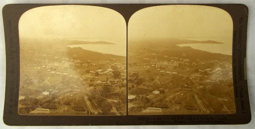 Foto Estereoscopica Año 1907, Canal De Panama.