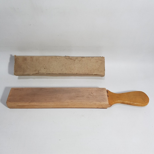 Imagen 2 de 10 de Antiguo Set Afilar Navajas Peluquería Piedra Asent Mag 60072
