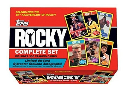 Colección Completa 2016 De Rocky 40 Aniversario