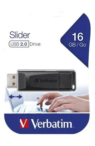 Verbatim Store 'n' Go Slider 16 Gb 2.0 Pen Driver