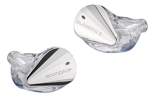 Fone De Ouvido Moondrop Blessing 3 In-ear Monitor Híbrido Branco