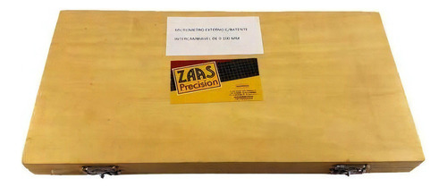 Micrômetro Externo Analógico De 0 A 100mm 2,0013 Zaas