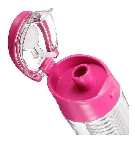 Botella Para Agua Infusión De Frutas 100% Natural 800ml Gym Color Rosa