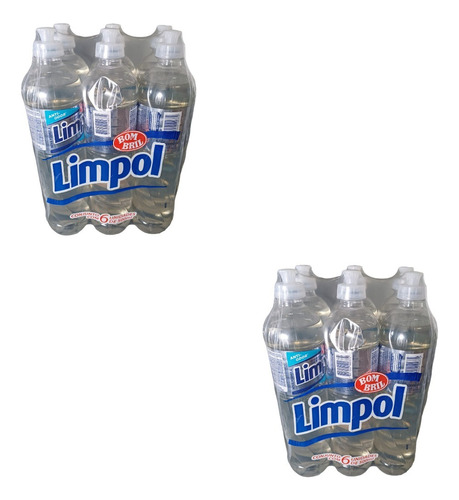 Kit 12 Detergente Limpol Glicerina Anti-odor 500ml Escolha