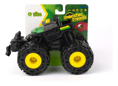 John Deere Monster Treads - Tractor Con Luz Y Sonido