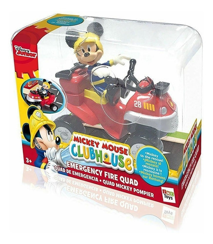 Moto De Emergencia Con Mickey Mouse Orig Disney Mundo Manias