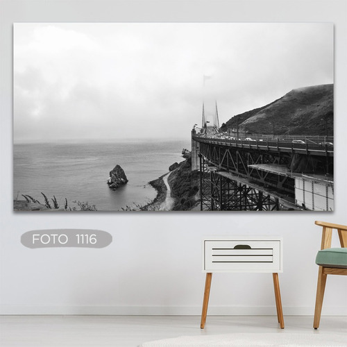 Imagen 5 de 10 de Cuadro Ciudades Mundo 120x70 Fotos Paisajes Tela Moderno