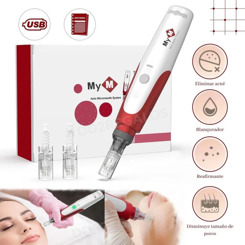 Anti Acne Dermapen Micro Puntas Electrico Lifting Oferta Ya