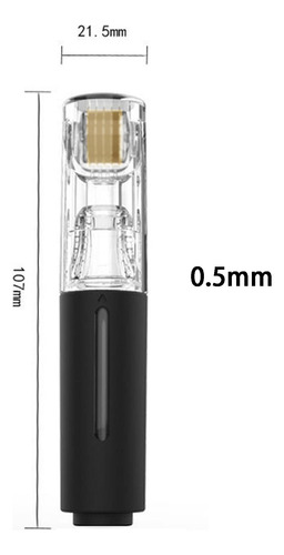 Rolo De Barba Com Capa Protetora Eficaz E Ergonômico 0,5 Mm