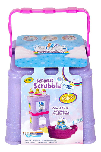 Crayola Scribble Scrubbie Peculiar Pets, Palace Playset Con