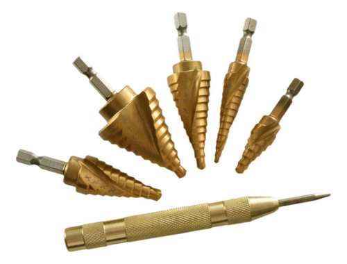 Juego De Brocas Escalonadas, Herramientas De Corte De Cono