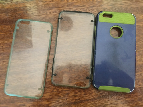 Case Protectores Para iPhone 6 Plus Lote De 3