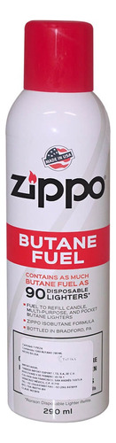 Liquido Butano Zippo Bote De 290 Ml