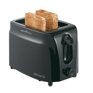 Torradeira Britânia Large Toast - Preta - 220v