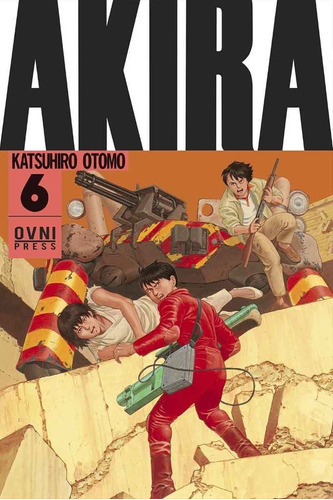 Akira Vol. 6, De Katsuhiro Otomo. Serie Akira, Vol. 6. Editorial Ovni Press, Tapa Blanda, Edición 2 En Español, 2023