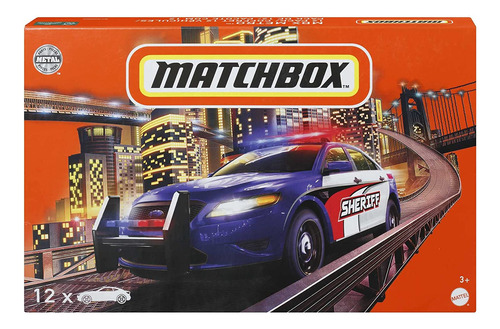 Matchbox Metro - Paquete De 12 Vehículos De Juguete, Camione
