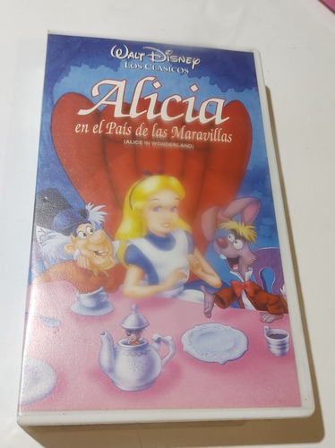 Alicia En El País De Las Maravillas Alice In Wonderland Vhs