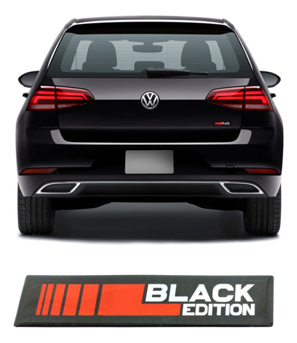 Emblema Adesivo Alto Relevo Black Edition Vw Gm Fiat