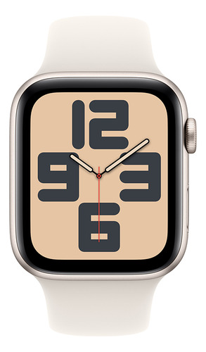 Apple Watch Se Gps + Cellular 44mm Alu Blanco + Correa S/m Blanco Estelar Correa Deportiva Blanco Estelar Plata