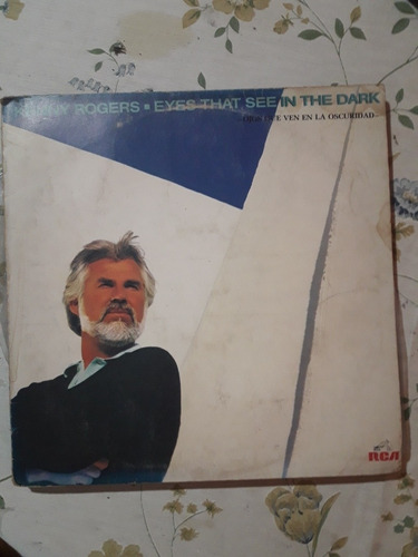 Disco De Vinilo ,kenny Rogers Ojos Que Ven En La Oscuridad 