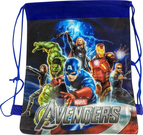 Avengers Bolsa Morral Vengadores Iron Man Hulk Thor Capitan