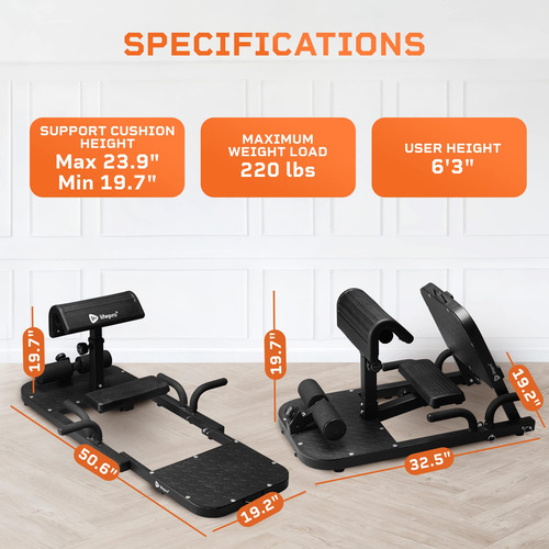 Lifepro Gluteblast Hip Thrust Machine Premium Squat & Glute