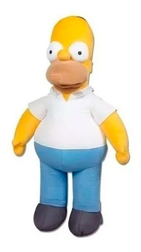 Peluche Los Simpsons Personaje Homero Excelente Calidad 37cm