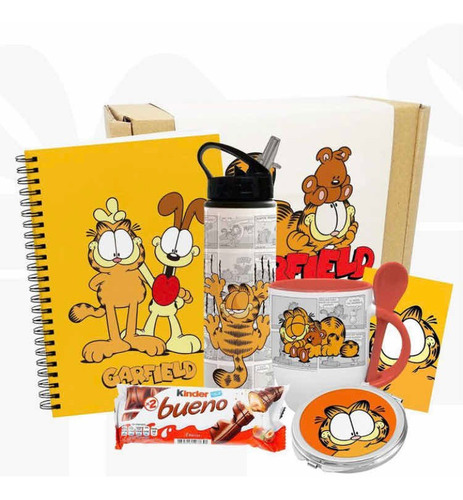 Mug Garfield/ Kit De Regalo Garfield/ Garfield