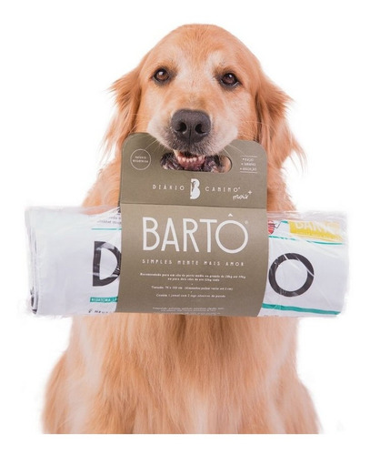Imagem 2 de 4 de Tapete Higiênico Barto Lavável Impermeável Antiodor - G
