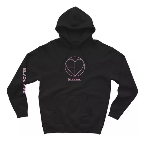 Buzo Canguro Black Pink Kpop Born Pink Kpop Unisex