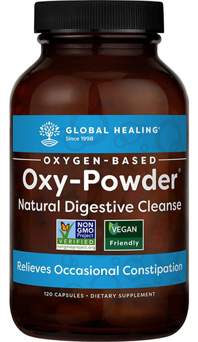 Suplemento Global Healing Oxy-powder Limpieza De Colon