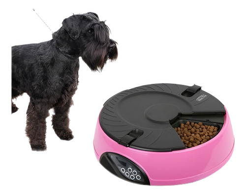 Mascota De Lcd Alimentador Perro Gato Auto Dispensador Comid