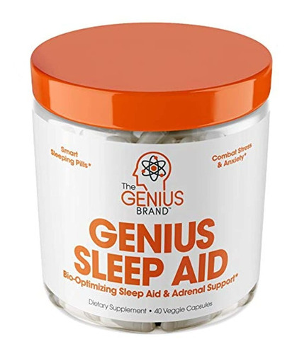 Genius Sleep Aid - Píldoras Inteligentes Para Dormir Y Suple