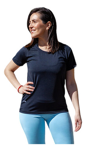 Remera Basica Lycra Sport Ladyfit- Fitness Point Mujer