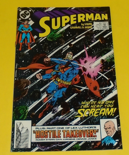 Ccc21 Dc Comics Superman #30 Año 1989