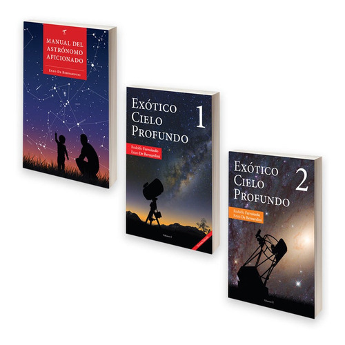 Promo Libros Manual Astro Y Exótico Cielo Profundo 1 Y 2