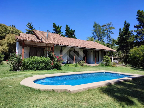 Parcela Con Casa 3d 2b Piscina Terraza Arriendo En Talagante
