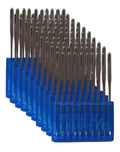 Imagen 1 de 3 de Agujas Para Maquina Collarete 100 Piezas
