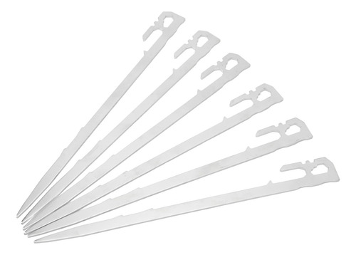 Pinzas De Fijación Para Carpas, 6 Piezas, 420 Estacas De Tol